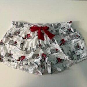 Women's Hollister Sloth Christmas Pajama Shorts Size Small